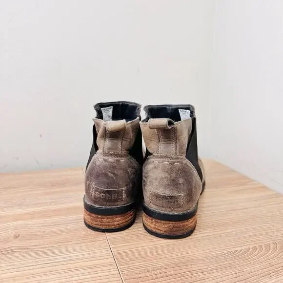 Sorel Emelie Chelsea boots. Down Leather Women’s Size 10 - Picture 6 of 10